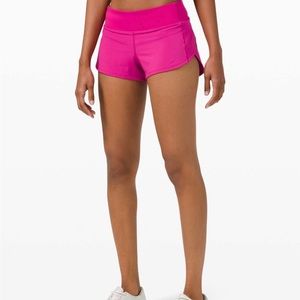 Ripened Raspberry Lululemon shorts!